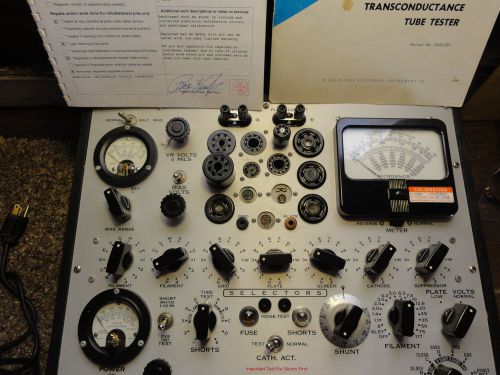 Tube tester hickok 539c calibrated includes amplitrex cal tubes 6l6 6550 5u4 for sale