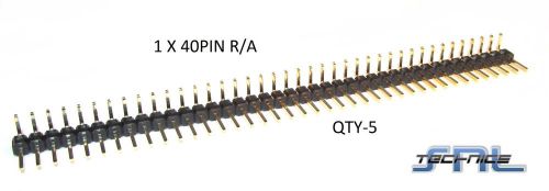 1 x 40 pin header right angle qty-5