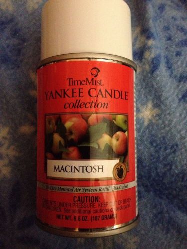 Yankee Candle Timemist Macintosh Spray Air System Refill 3,000 Shot - Case Of 11
