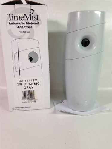 Timemist automatic metered dispenser tm classic gray 32-1111tm air freshener for sale
