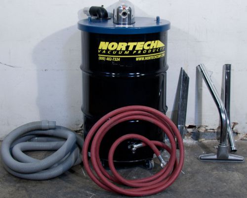 Nortech n551bc venturi pneumatic vacuum 15 hp, 55 gal, 89 cfm for sale