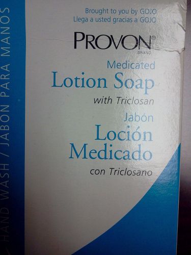 Provon amber medicated lotion soap with triclosan 2158, gojo, 33.8 oz for sale