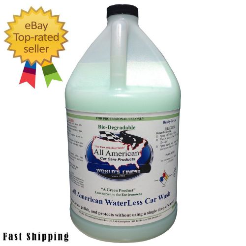 Waterless Car Wash &amp; Wax - Spray on/Wipe off - Cleans and Protects - Quick Shine