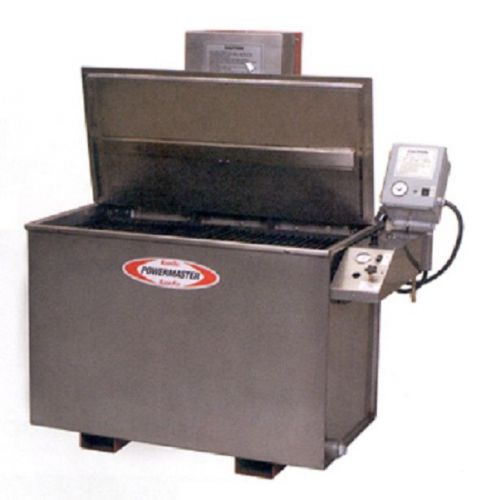 Kleentec powermaster kt9000h heated agitating stainless aqueous parts washer for sale