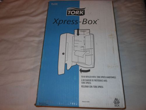 Tork xpress-box  folded hand towel dispenser 30.10.82 dark navy blue. new for sale