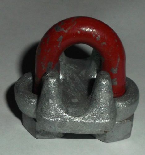 Crosby g-450 (red-u-bolt) 3/8&#034; wire rope clips for sale