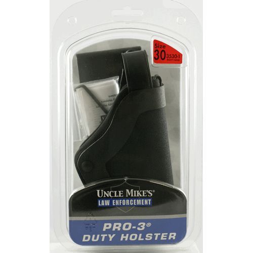 Uncle Mike&#039;s 3530-1 Black Kodra Nylon Plain RH Pro3 H&amp;K USP 9mm Duty Gun Holster
