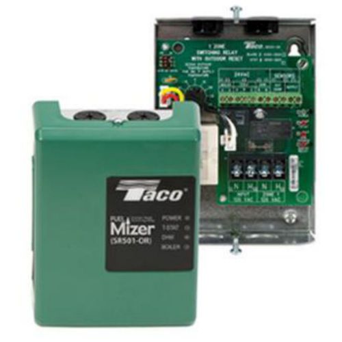 TACO SR501-OR-4 FUEL MIZER SINGLE ZONE SWITCHING RELAY WITH OUTDOOR RESET