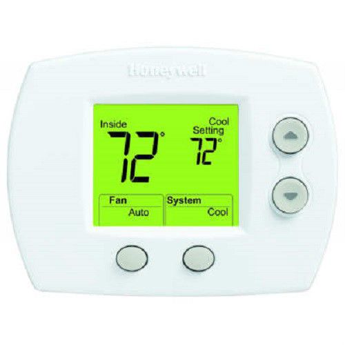 Honeywell TH5110D1022 Focus PRO 5000 Thermostat, 1H/1C Large Display