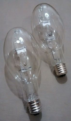 Pair of General Electric R400 PulseArc Vintage Industrial  Bulbs