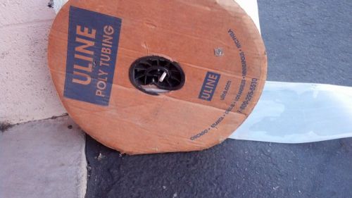 Uline poly tubing 7&#034;x1450&#039; for sale