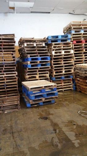 Standard wooden pallets 40&#034; x 48&#034; - used for sale