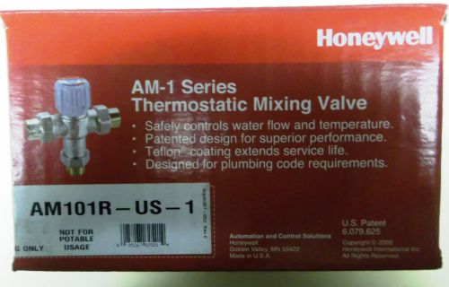 Honeywell am101r-us-1 3/4&#034; union sweat thermostatic mixing valve for sale