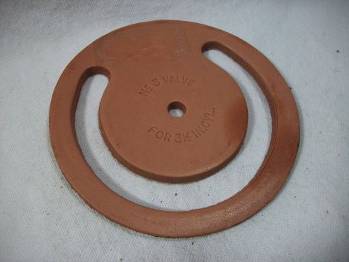 Pitcher pump Lower Leather #3 valve for 3-1/2&#034; cyclinder