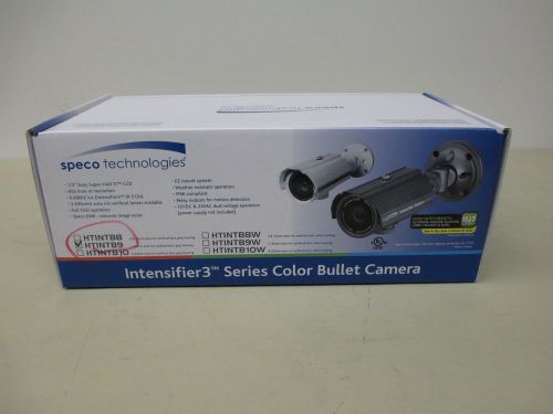 Speco technologies intensifier3 series color bullet camera ntintb9 for sale