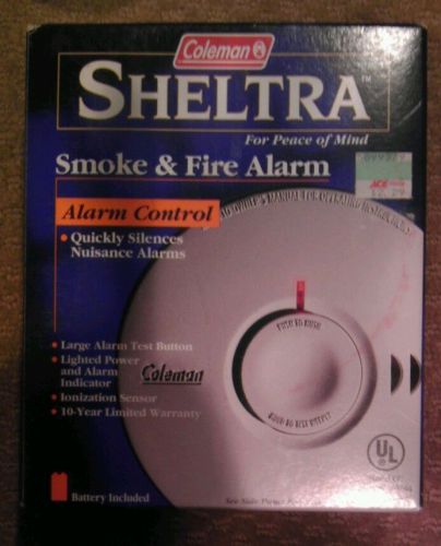 Coleman Sheltra Smoke Detector and Fire Alarm~NEW