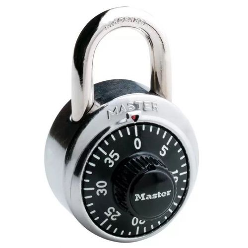 Two master locks block guard keyless padlock w/ instruction &amp; combination sheet for sale