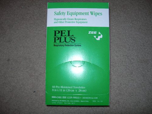 Zee Medical Respirator Safety Equipment Wipes lot of 240!