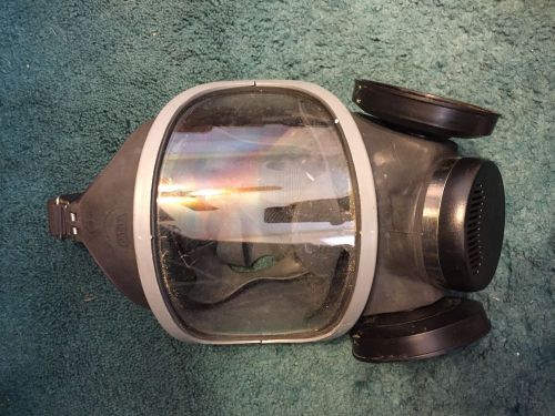 M4c3 msa small gas mask respirator + bag for sale