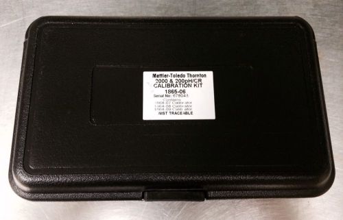 Mettler toledo 2000 &amp; 200 ph/cr calibrator resistance set 1865-06 for sale