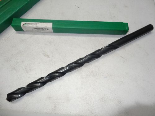 New ptd 7/8&#034; 1813 taper extra long length hss twist drill black oxide 59756 for sale