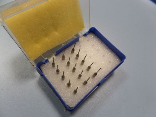 Kemmer prazision 15pcs, solid micro carbide drill bits 1.0mm for sale