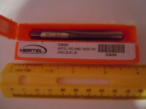 HERTEL - HSS HAND BTM TAP M10 X 1.25 4FL D5 (2pcs)