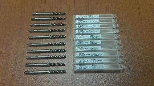 10 pcs m4x0.7mm, hss spiral flute taps metric, ansi, ground, #2012-0006x10 for sale