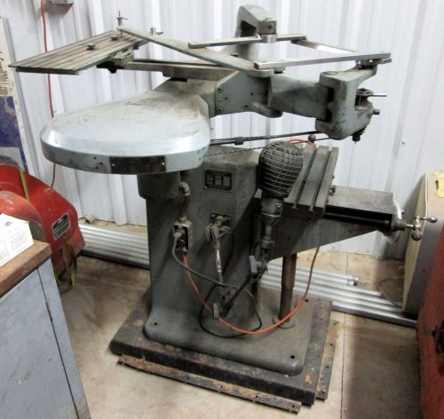 Gorton P1-2 Pantograph Engraver Duplicator With Font Letters &amp; Numbers