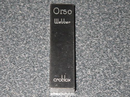 Webber Starrett Chrome Carbide Croblox Rect. .150&#034;