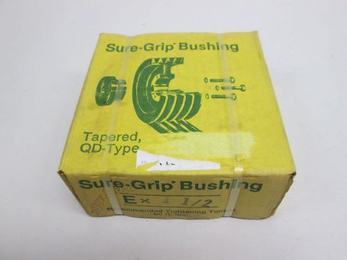 New tb woods ex1-1/2 sure-grip qd taper 1-1/2 in bore bushing d303193 for sale