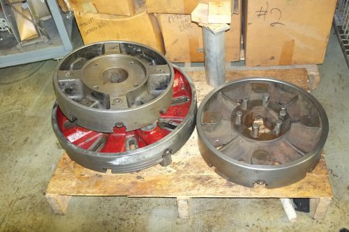 Large lathe chuck lot of 3 for sale