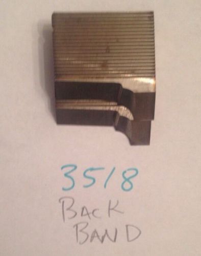 Lot 3518 Back Band Moulding Weinig / WKW Corrugated Knives Shaper Moulder