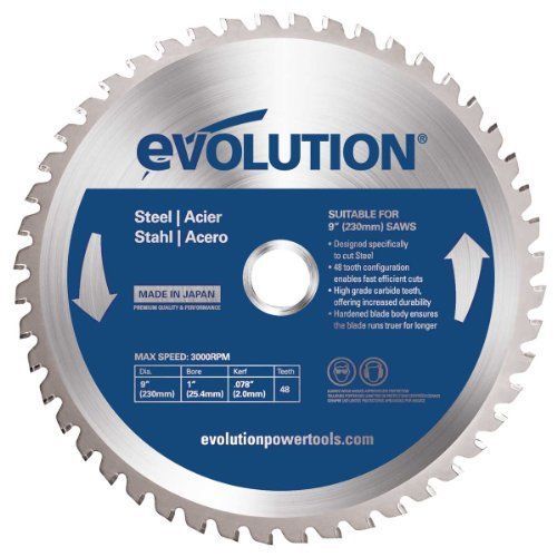 Evolution Power Tools 10BLADEST Steel Cutting Saw Blade  10-Inch x 52-Tooth