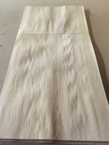 Wood Veneer Hickory 18x38 22 Pieces Total Raw Veneer &#034;EXOTIC&#034; HI1 1-8-15