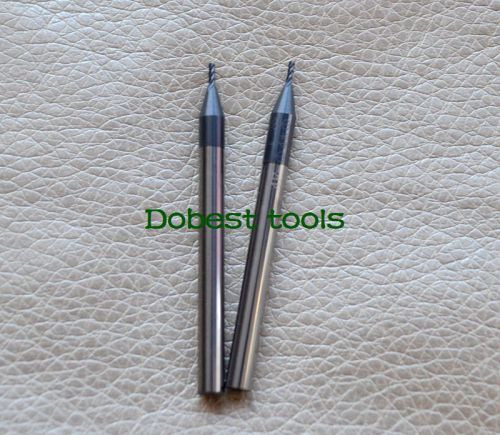 2pcs four flute coating metal cutting tool bits 4/1.5mm