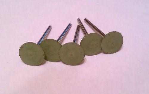 5 Brasseler # 0142.150 Green Polishing Refinishing Dental Wheels