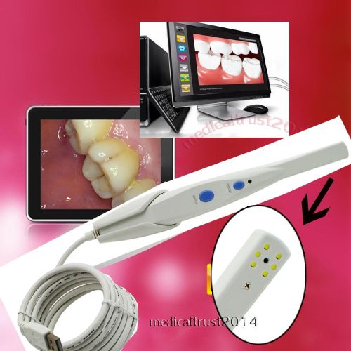 Dental 5.0 Mega Pixels USB Dental Intra Oral Camera HK790 105°view 6 LED light