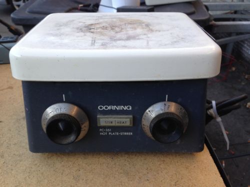 Corning PC 351 Magnetic Hotplate Stirrer with 5&#034; x 5&#034; Ceramic Top