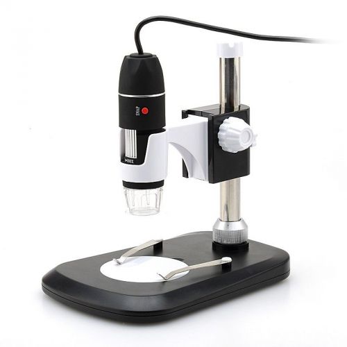 USB Digital Microscope - 2MP CMOS Sens, 40X-800X Magnif, Photo + Video Support