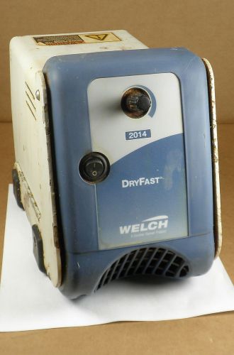 Welch dryfast collegiate diaphragm vacuum pump 2014b-01 (#3) for sale
