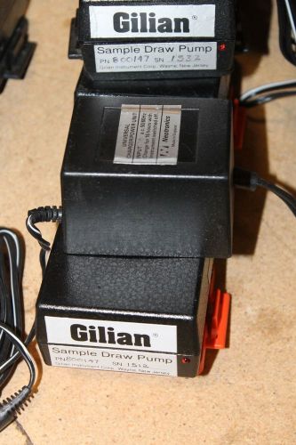 GILIAN SAMPLE DRAW PUMP 800147 WITH POWER SUPPLY