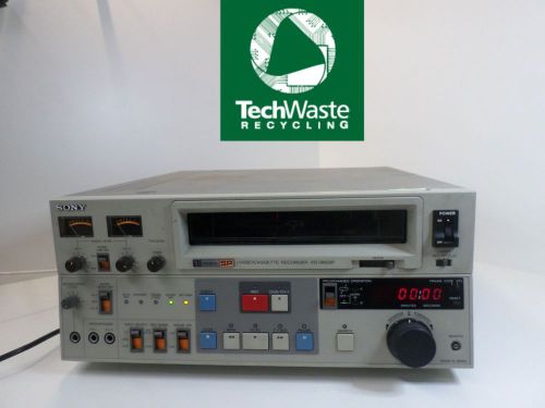SONY PROFESSIONAL VIDEOCASSETTE RECORDER VO-9600P  U-MATIC SP T2*F5