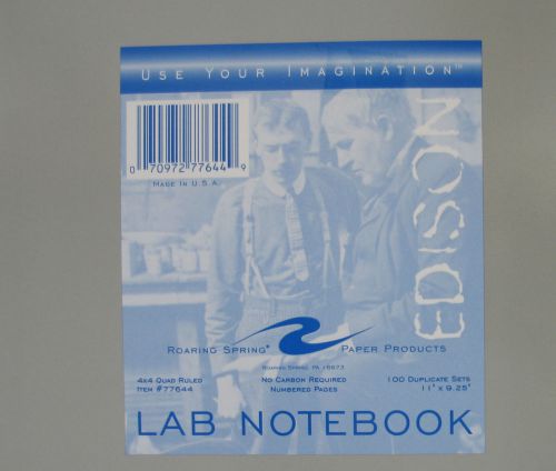 2 NEW Roaring Spring Lab Notebooks # 77644