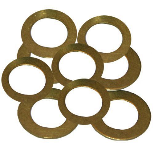 LASCO 02-2333 Brass Assorted Friction Rings  10-Pack