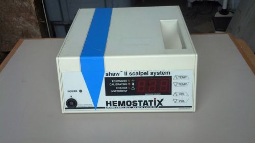 Hemostatix 600dshaw ii scalpel system (updated!) for sale