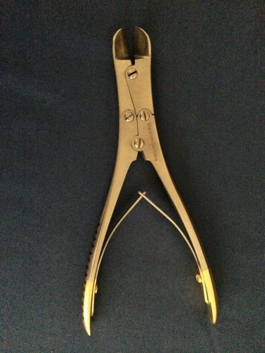 T/C MULLER CLAUS Pin+Wire Cutter 7&#034; Lot of 2 Orthopedic Surgical Instruments