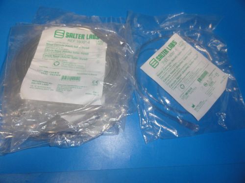7 x salter labs ref 1600-1 (1)  &amp; 1600-4 (6) nasal cannula (adult) salter style for sale