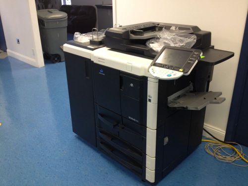 Konica Minolta Bizhub 751 Copier Printer Scanner Network with Finisher 3HP LU405