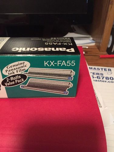 Genuine Panasonic KX-FA55 replacement fax ink film 1 roll